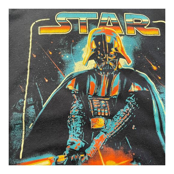 Star Wars Mad Engine Darth Vader Retro Graphic T-Shirt Youth Large 10/12 Unisex - Picture 4 of 9
